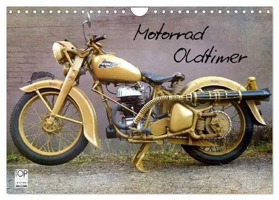 Produktbild von Motorrad Oldtimer (Wandkalender 2026 DIN A4 quer), CALVENDO Monatskalender