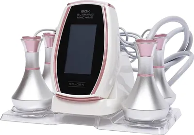 Image de Appareil de massage raffermissant pour la peau, technologie radiofréquence, puissance réglable, BLANC