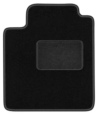 Productafbeelding van Velours bestuurdersmat voor Toyota Celica VIII 1999-2006 (coupé) – zwart, op maat – Wielganizator LUX