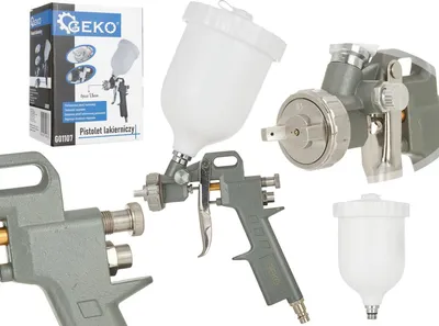 Immagine prodotto di Pistola per verniciare a spruzzo ,capacità 500 ml e ugello 1,5 mm, HVLP ,Geko