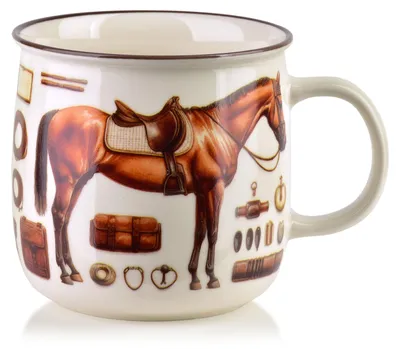 Productafbeelding van Norman Kubek, 450 ml, 9,6 x 13 x 9,3 cm. Paard, paardensport