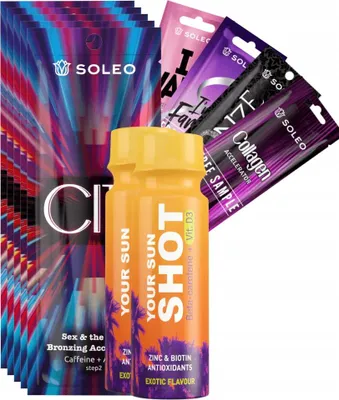 Immagine prodotto di Soleo City Bronzer Con Acceleratore Di Abbronzatura 5 Pezzi 15 Ml Set Per L'Abbronzatura