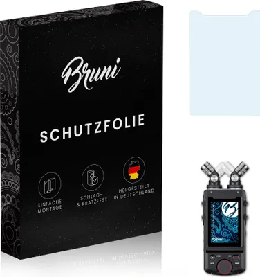 Produktbild von Bruni Basics-Clear 2x Schutzfolie kompatibel mit Tascam Portacapture X8 Folie