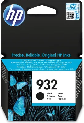 Immagine prodotto di HP 932 Black Original Ink Cartridge Cartuccia d'Inchiostro 1 pz Resa Standard