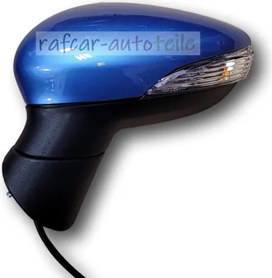 Produktbild von Außenspiegel Spiegel links elektrisch Für FORD FIESTA JA8 2008 - 2013 blau Vision 8CPC