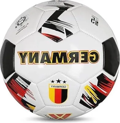 Produktbild von Mini Fußball - 8 Mini Fußballer Countrybälle zum Auswählen - Deutschland Weiß