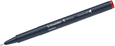 Produktbild von Fineliner Pictus 0,4mm rot Packung mit 6 Stück