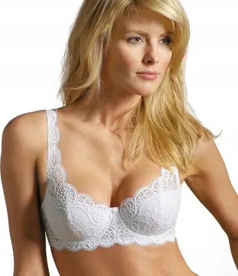Produktbild von Triumph Amourette 300, Weicher Becher, Weiß, Muster, Weiblich, Blumenmuster, Rücken