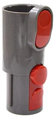 Adapter kompatibel mit Dyson V7–V15, SV10, SV11, 32/36 mm, grau-rot