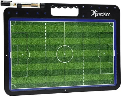 Image de Precision - Tableau tactique, football RD1575 (Taille unique) (Vert/Noir)