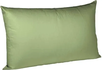 Produktbild von fleuresse Mako Satin Kissenbezug Colours Uni 40x60 cm Jade