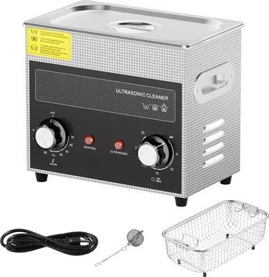 Produktbild von SucceBuy 3L Ultraschallreiniger, 120 W digitale Schall-Kavitationsmaschine mit Heizung, Timer und Korb fš¹r Uhren, Brillen, Mš¹nzen, Metallteile, Werkzeuge