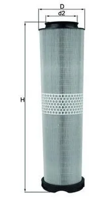 Produktbild von KNECHT LX 816/6 Luftfilter passend für MERCEDES-BENZ E-Klasse Limousine (W211)