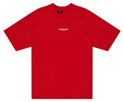 Produktbild von G-Star - T-Shirt für Kinder, Rundhalsausschnitt, Übergroß GT19828 (164) (Rot)