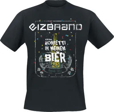 Produktbild von Eizbrand - Konfetti - T-Shirt 5XL