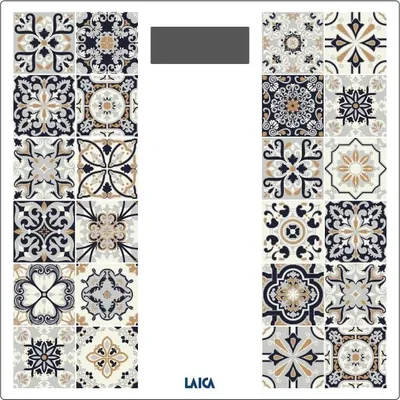 Immagine prodotto di Bilancia elettronica ricaricabile LAICA Flake - ricarica USB, vetro temperato, ampio display LCD, design sottile, bilancia pesapersone marrone