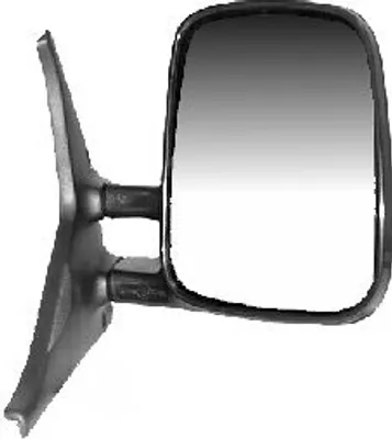 Produktbild von Außenspiegel passend für VW Transporter T4 09/90- 04/2003 rechts schwarz 701857508F01C 701857508C 701857508C01C 701857508F Johns