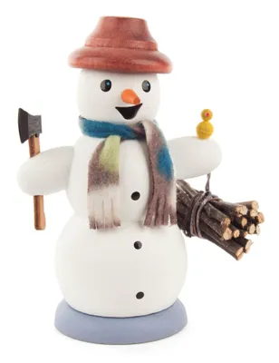 Produktbild von Räuchermann - Schneemann Holzsammler