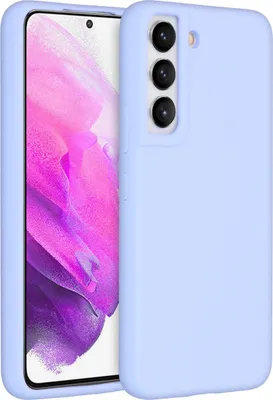Produktbild von Accezz Liquid Silikoncase Samsung Galaxy S22 - Violett