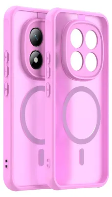 Produktbild von Handyhülle für Xiaomi Redmi Note 15 Pro Plus 5G / POCO M8 Pro 5G, Techsuit HaloFrost II MagSafe, Rosa