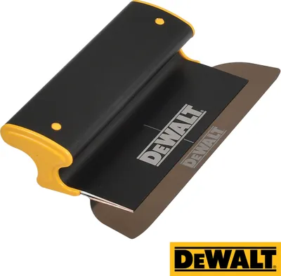 Produktbild von DEWALT Flächenspachtel Profi 10"/254 mm Glättspachtel schwarz oxidiert 2-910
