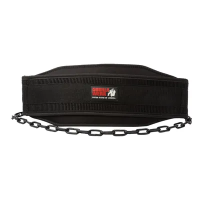 Produktbild von Gorilla Wear Nylon Dip-Gürtel - Schwarz