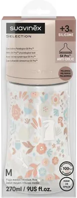 Obrázok produktu pre Suavinex Wonderland Physiological M 270 ml Liberty pink