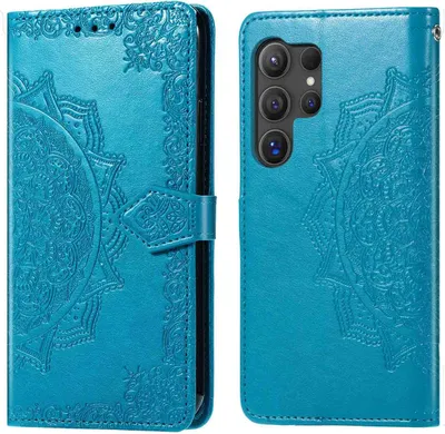 Image de imoshion Bibliothèque Mandala pour le Samsung Galaxy S25 Ultra - Turquoise