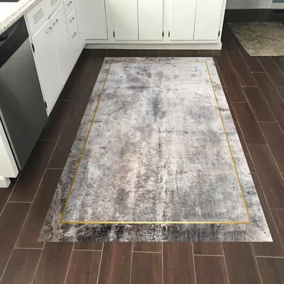 Produktbild von Conceptum Hypnose, M12271 - Grey, Teppich, Grau, 80 x 120 cm