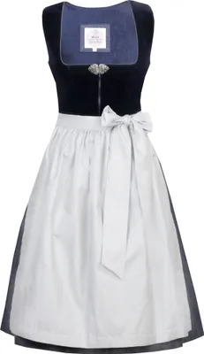 Produktbild von Marjo - Damen Trachten Dirndl, GL-7-Heidi (691465-020057), Größe:42, Farbe:deep ocean blue (0848)