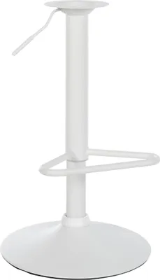 Produktbild von CLP Ersatzgestell für Barhocker 10 x 10 cm Lochabstand höhenverstellbar Fußablage weiß