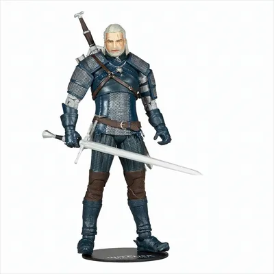 Produktbild von McFarlane Toys The Witcher Actionfigur Geralt of Rivia (Viper Armor: Teal Dye) 18 cm MCF13408