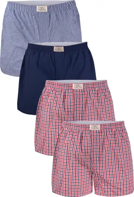 Produktbild von Fabio Farini - 4 Stück Herren Unterhosen - Männer Boxershorts bequeme, weite Passform aus Baumwolle