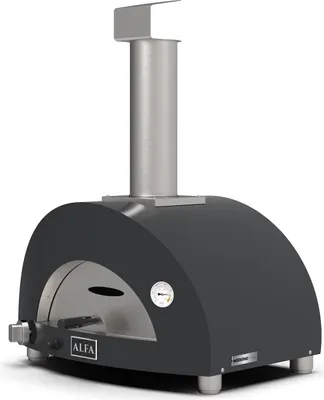 Produktbild von Alfa Forni Moderno 1 Pizza Gas Schiefer Grau
