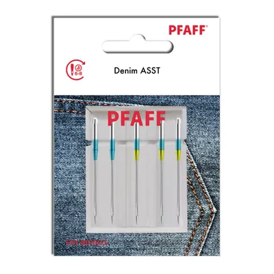 Produktbild von Pfaff Nähmaschinennadeln Jeans Sortiment Stärke 90/100/110 (5 Stück)