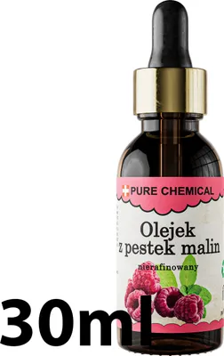 Produktbild von PURE CHEMICAL | Himbeersamenöl | unraffiniert | natürlich | kaltgepresst | 30 ml