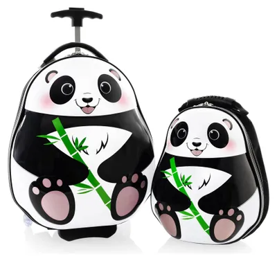 Obrázek produktu pro Heys Travel Tots Panda – set of backpack and suitcase