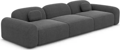 Produktbild von Strukturstoff 4-Sitzer Couch Nuvia Anthrazit