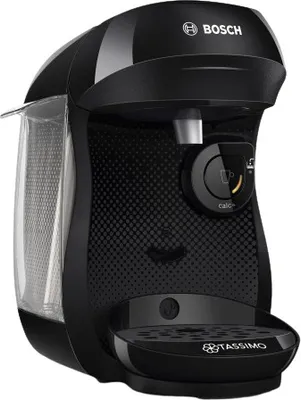 Produktbild von Bosch Tassimo Happy TAS102E, Pad-Kaffeemaschine, 0,7 l, Kaffeekapsel, 1400 W, Schwarz