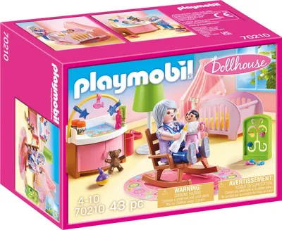 Produktbild von PLAYMOBIL Dollhouse 70210 Babyzimmer