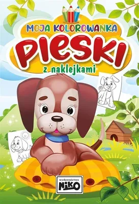 Produktbild von Pieski. Kolorowanka dla dzieci z naklejkami