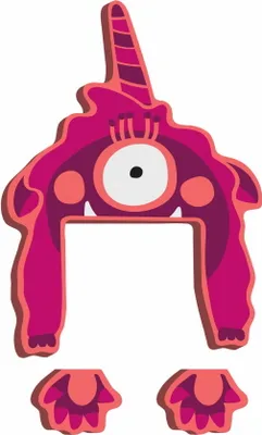 Obrázok produktu pre Písmená ABC Monster Gaga