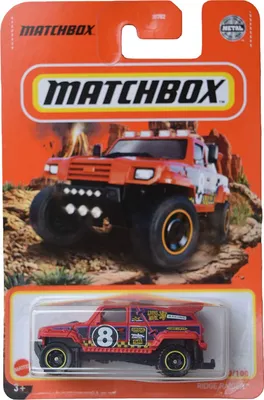 Image de Matchbox Ridge Raider, rouge 50/100, pourri