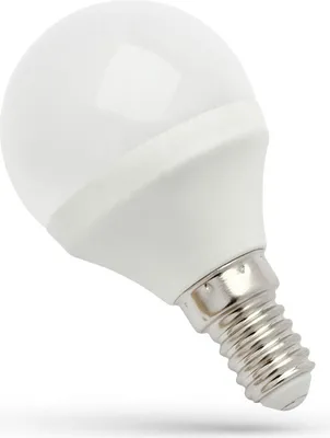 Imagen del producto de 5 x Spectrum LED Leuchtmittel Tropfen G45 6W = 40W E14 matt 540lm Neutralweiß 4000K 160°