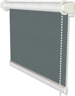 Produktbild von Interdeco Klemmfix Seitenzugrollo, Thermorollo Taubenblau Verdunkelung, Rollo Modell SZ3, Stoffbr. x Höhe 110 x 175 cm