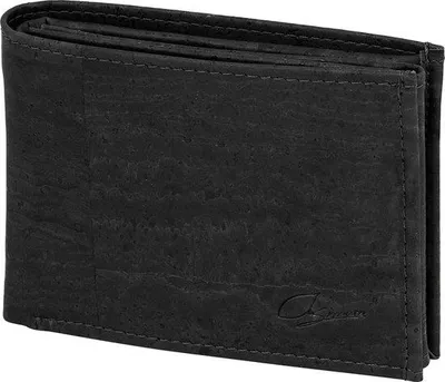 Imagen del producto de Unyqoos® SIMARU: Tarjetero y monedero de cuero vegano con protección RFID, compacto y uni, para 11 tarjetas, billetes y monedas. Resistente, color , talla única
