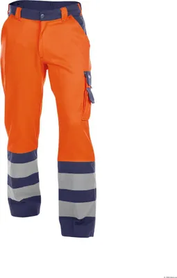 Produktbild von DASSY Warnschutzhose LANCASTER 290 gr. Gr. 64 STANDARD  orange/blau