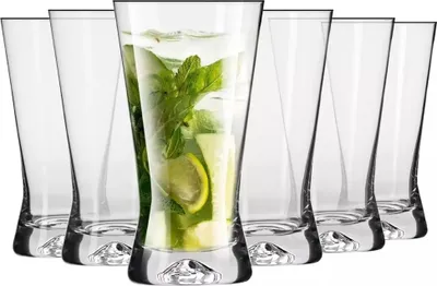 Produktbild von KROSNO X-Line Longdrinkgläser, 6er-Set, 360 ml