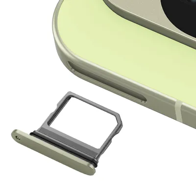 Obrázok produktu pre Clappio, náhradný držiak na Nano SIM kartu pre Google Pixel 10, citrónovo zelená