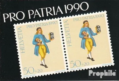 Produktbild von Briefmarken Schweiz 1990 Mi MH0-87 (kompl.Ausg.) gestempelt Pro Juventute